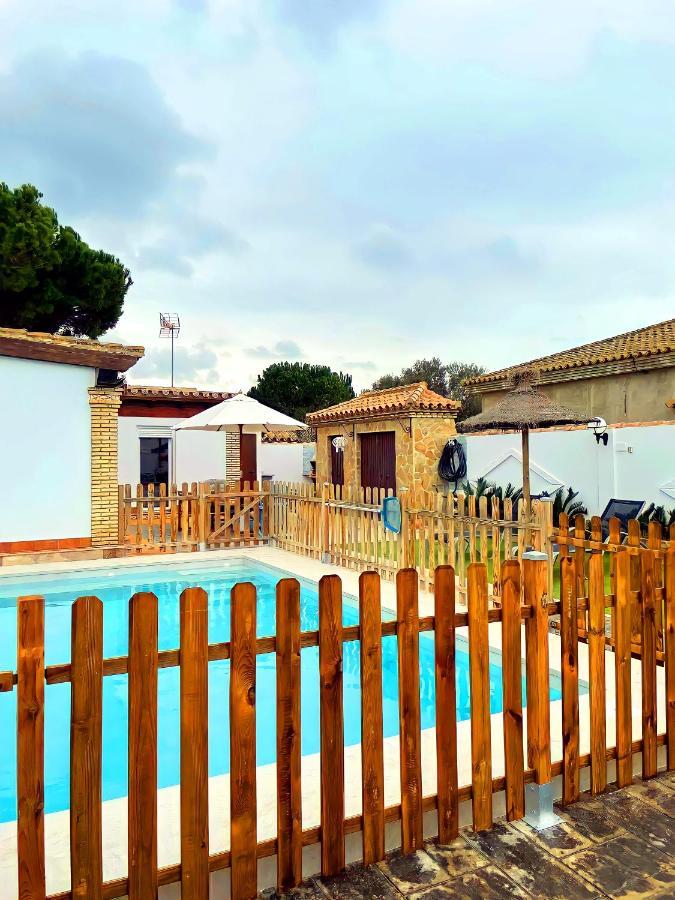 Chalet Con Piscina Privada Y Barbacoa Chiclana de la Frontera Exterior foto