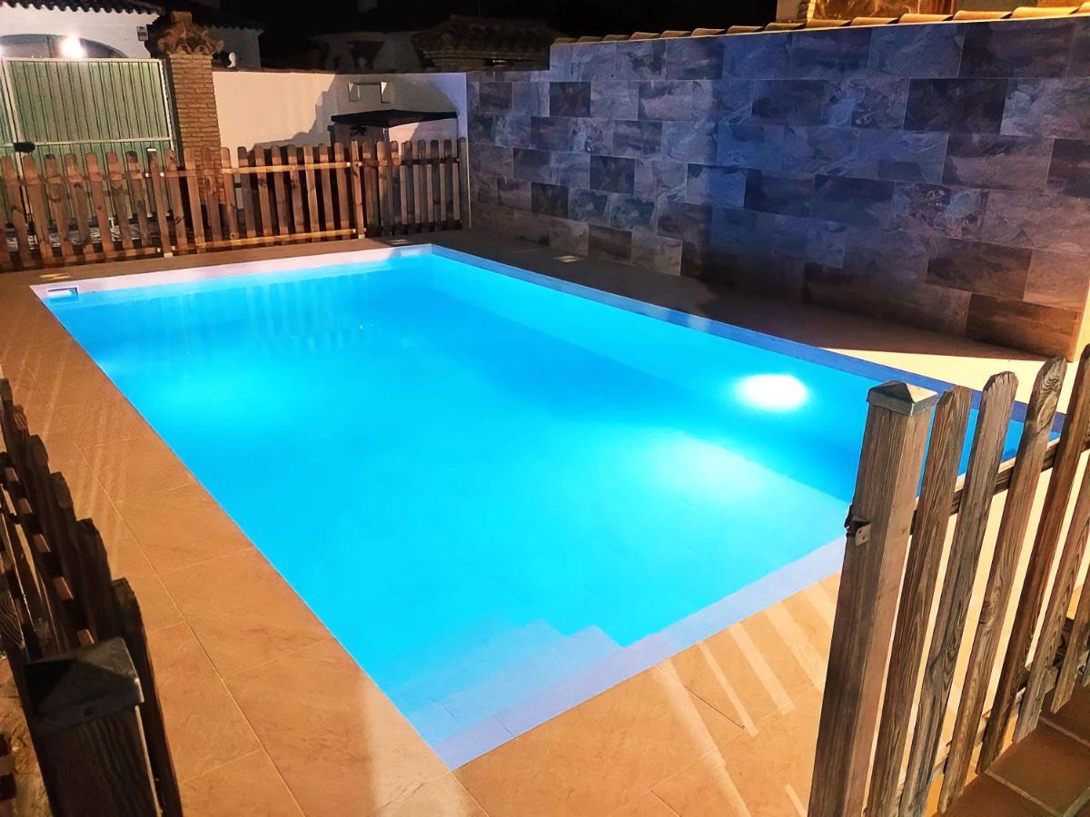 Chalet Con Piscina Privada Y Barbacoa Chiclana de la Frontera Exterior foto