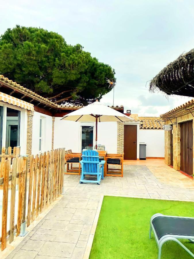 Chalet Con Piscina Privada Y Barbacoa Chiclana de la Frontera Exterior foto