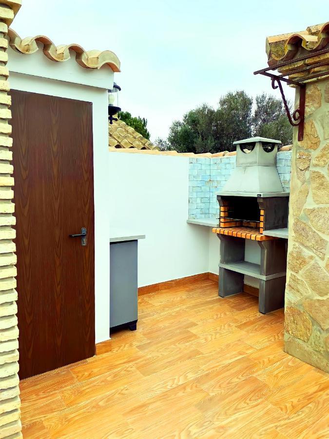 Chalet Con Piscina Privada Y Barbacoa Chiclana de la Frontera Exterior foto